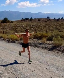 Collegiate runner Ryan Gehman participating in Altitute Project (http://altitudeproject.com/) in Mammoth Lakes, California. Summer 2015. 